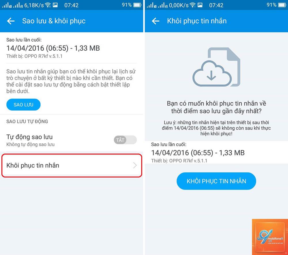 cách chuyển dữ liệu không mất tin nhắn - Hình 3