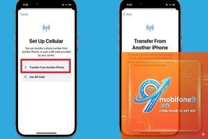 cách chuyển esim sang iphone mới