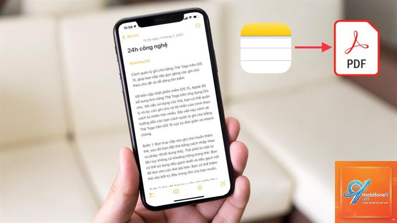 cách chuyển ghi chú sang pdf - Hình 5