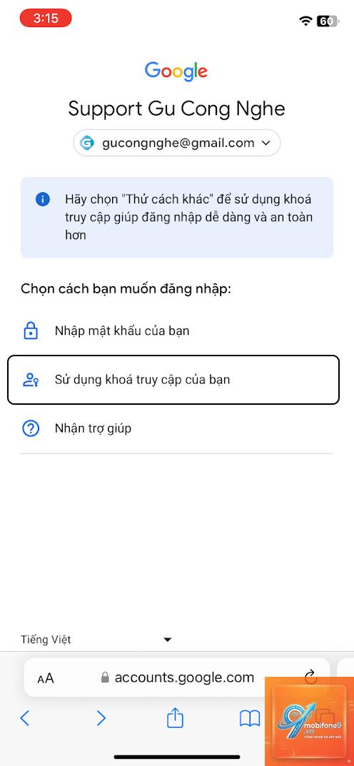 cách chuyển passkey sang thiết bị mới - Hình 4