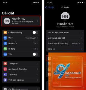 cách chuyển tiếp email ẩn iphone