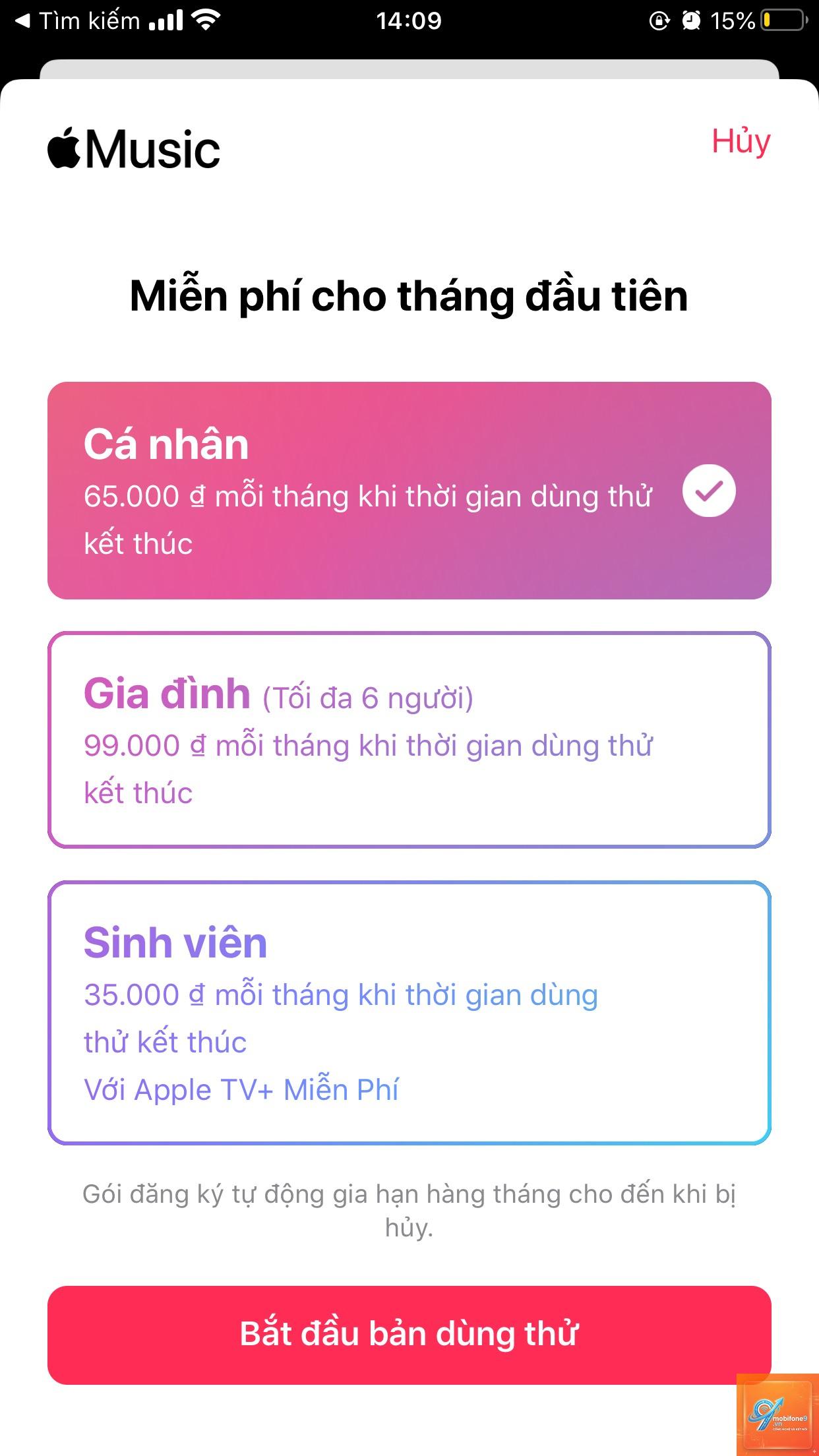 cách đăng ký apple music - Hình 4