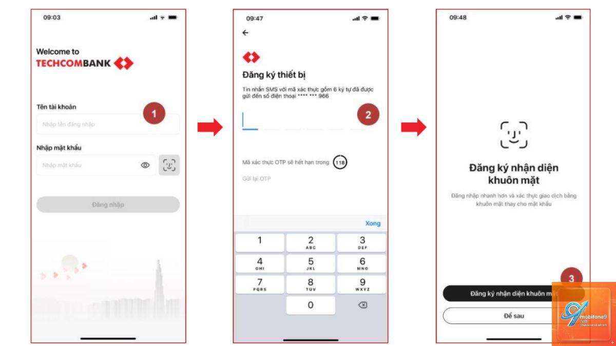 cách đăng nhập app ngân hàng trên iphone - Hình 3