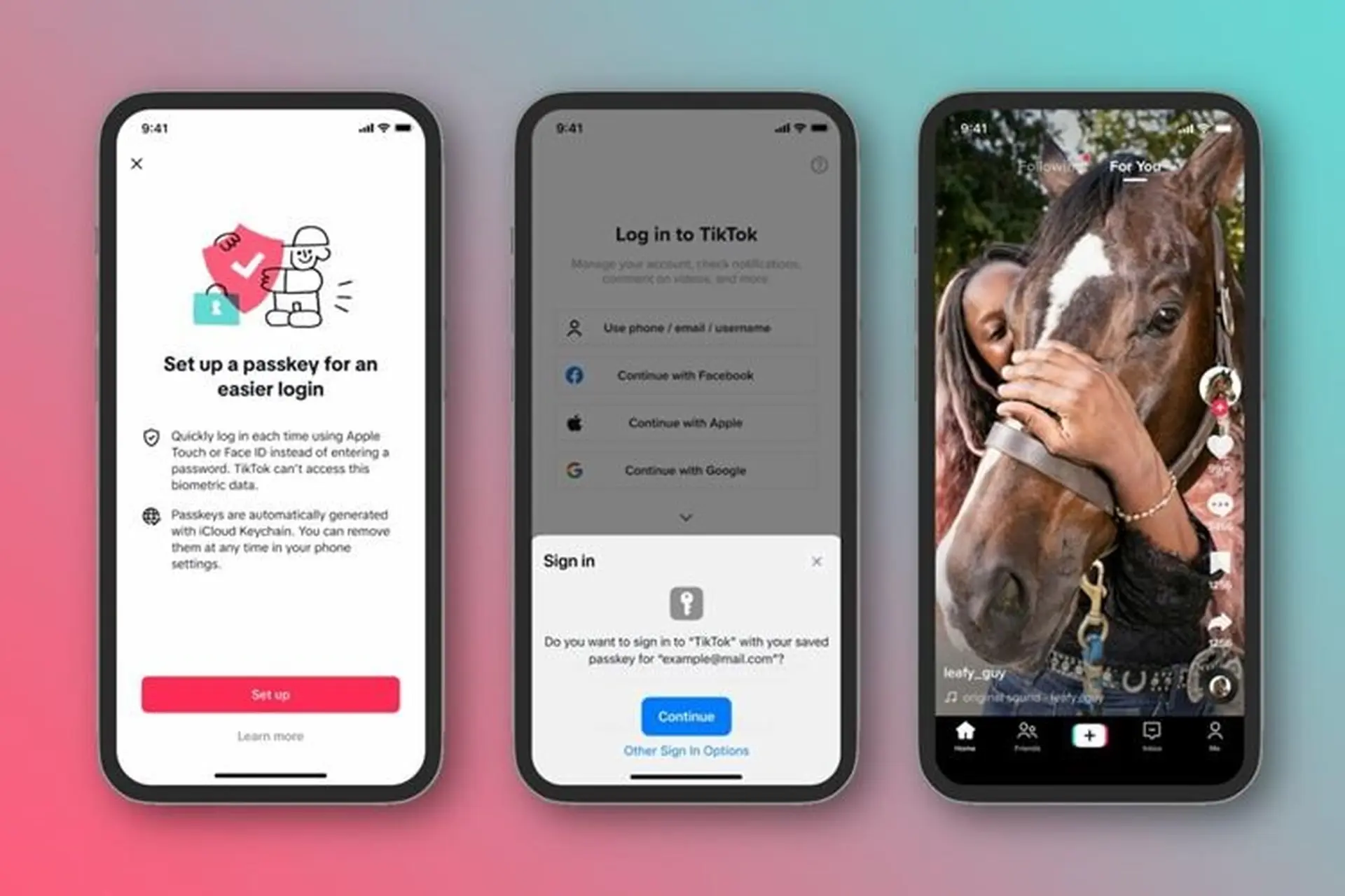 cách đăng nhập bằng passkey iphone - Hình 4