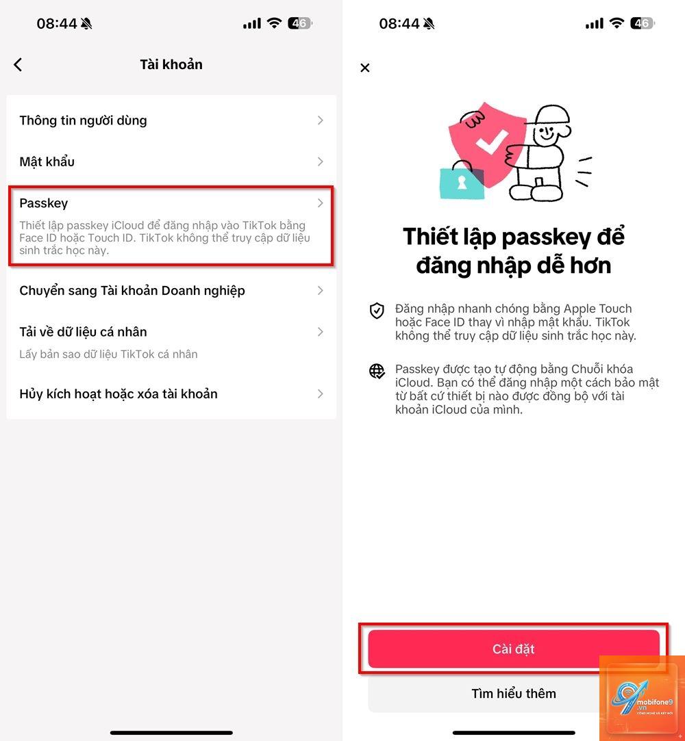cách đăng nhập bằng passkey iphone - Hình 5