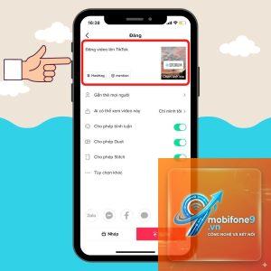 cách đăng video tiktok trên iphone