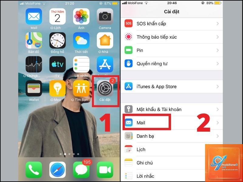 cách đăng xuất gmail trên iphone - Hình 1
