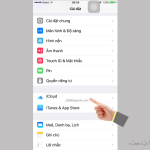 cách đăng xuất icloud trên iphone