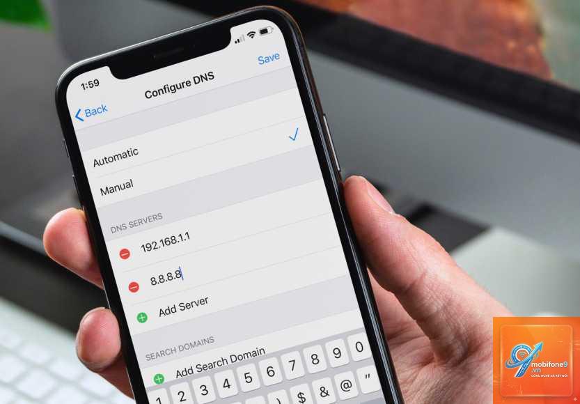 cách đặt dns trên iphone - Hình 3