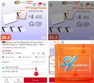cách đặt hàng shopee trên iphone