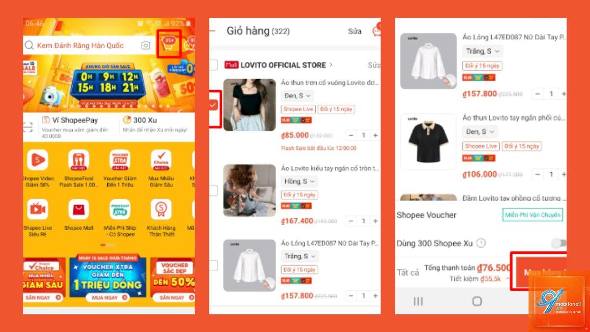 cách đặt hàng shopee trên iphone - Hình 4