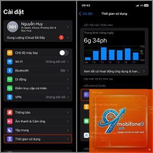 cách đặt thời gian nghỉ iphone