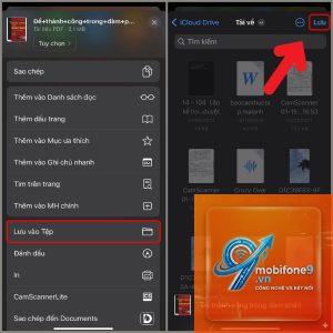 cách di chuyển tệp trong files iphone