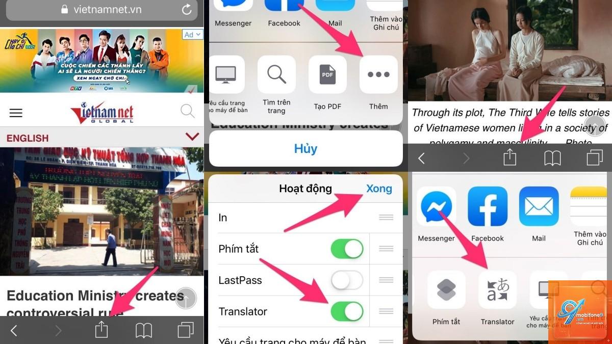 cách dịch trang web trên iphone - Hình 3