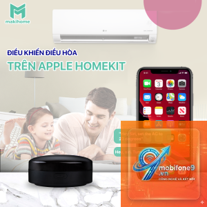 cách điều khiển máy lạnh homekit