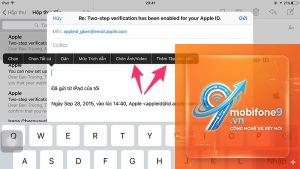 cách đính kèm file trong mail iphone