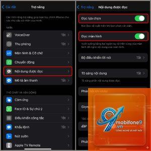 cách đọc màn hình iphone