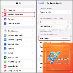 cách đổi âm báo cuộc gọi iphone
