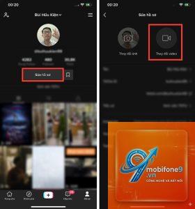 cách đổi ảnh đại diện tiktok trên iphone
