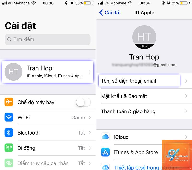 cách đổi apple id - Hình 3