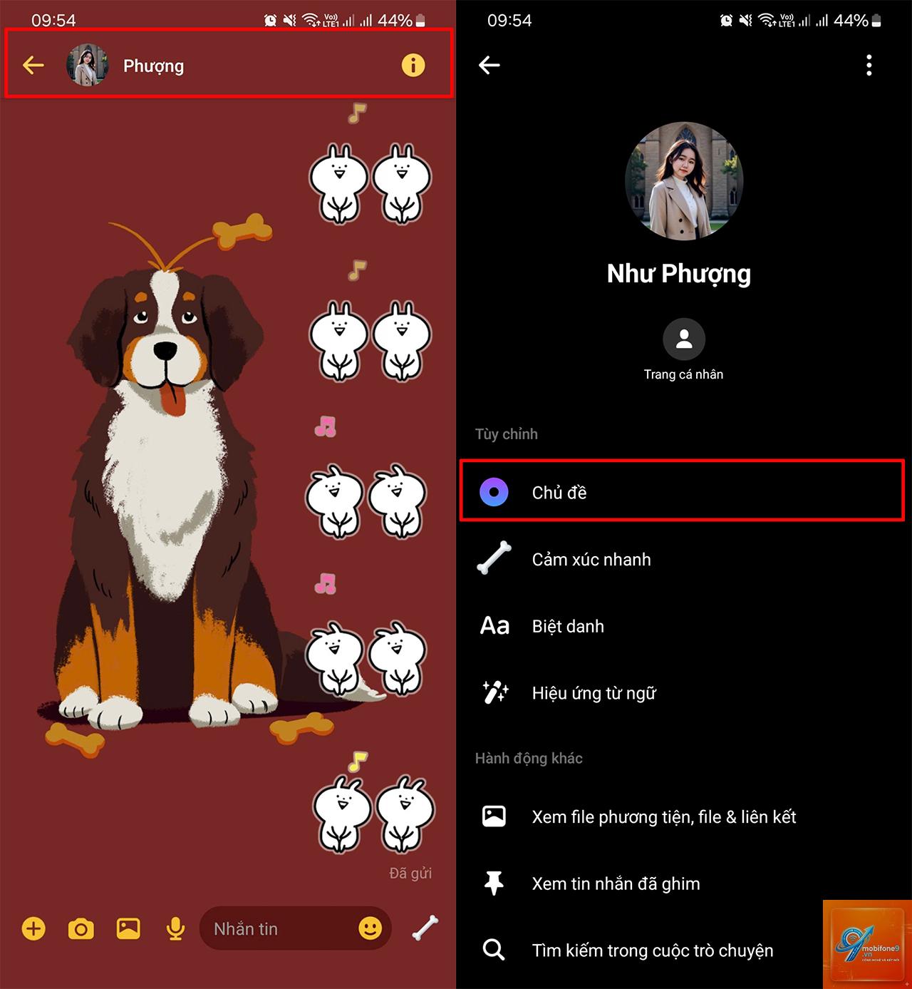 cách đổi chủ đề messenger trên iphone - Hình 5