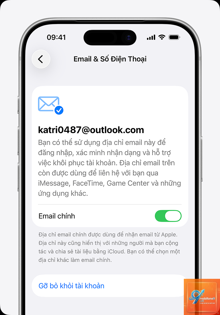 cách đổi email icloud - Hình 4