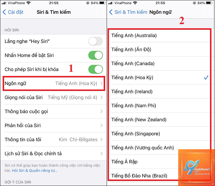 cách đổi giọng siri tiếng việt - Hình 1