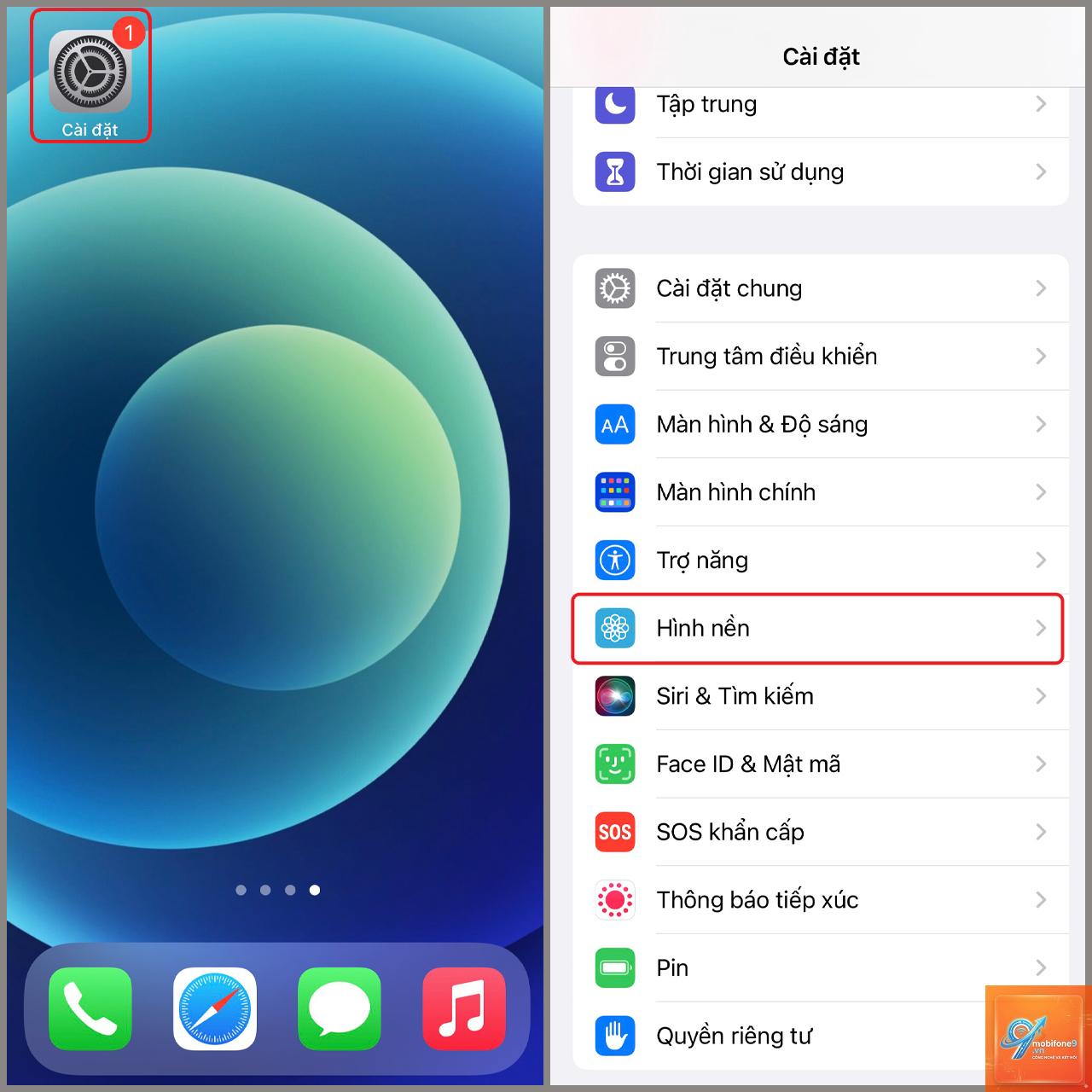 cách đổi hình nền màn hình chính iphone - Hình 5