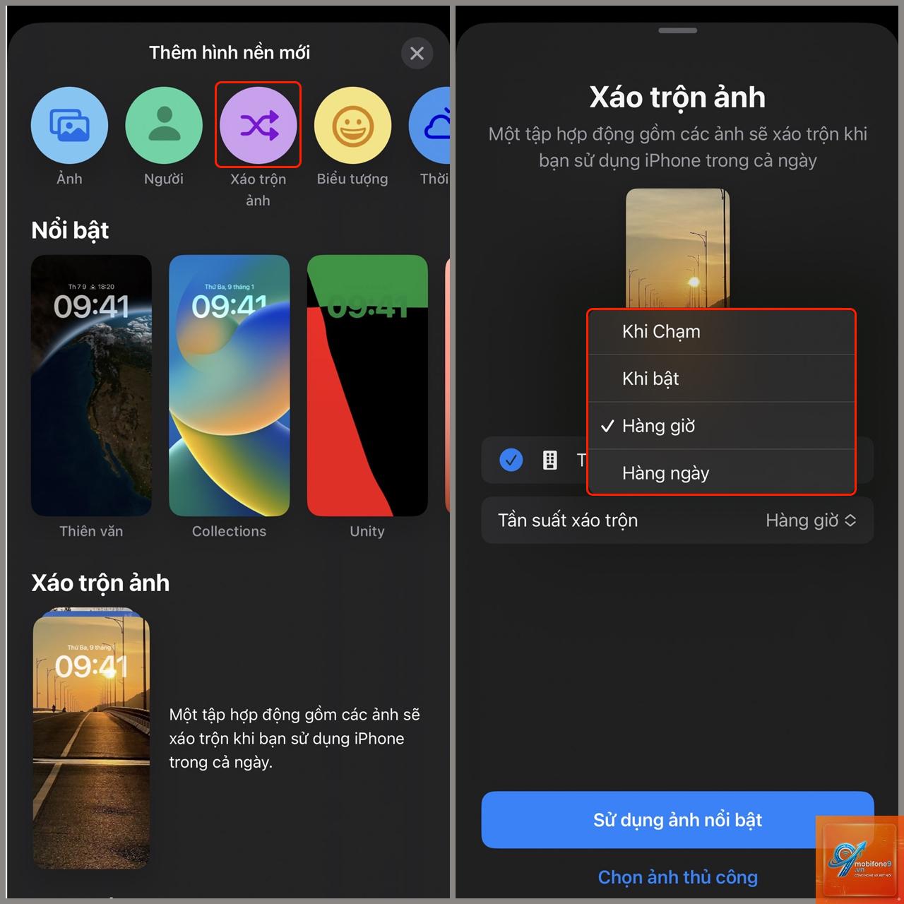 cách đổi hình nền tự động iphone - Hình 3
