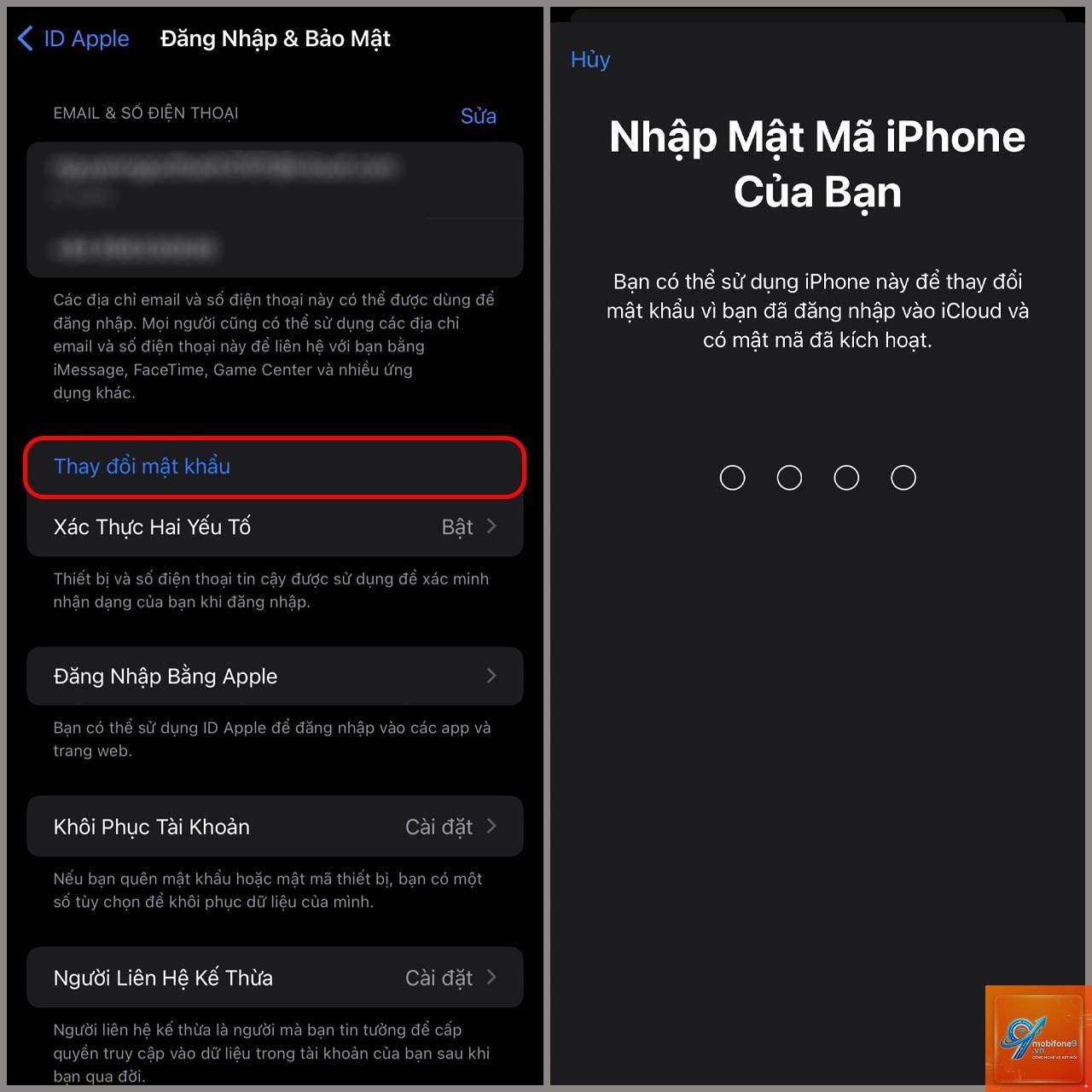 cách đổi mật khẩu apple id trên iphone - Hình 5