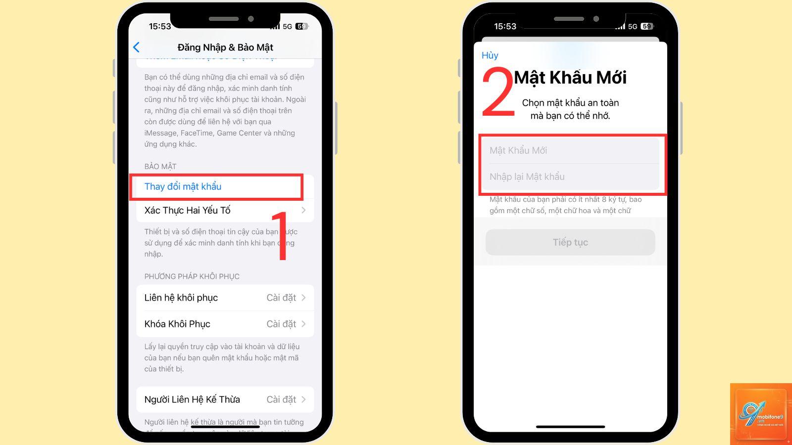 cách đổi mật khẩu icloud - Hình 3