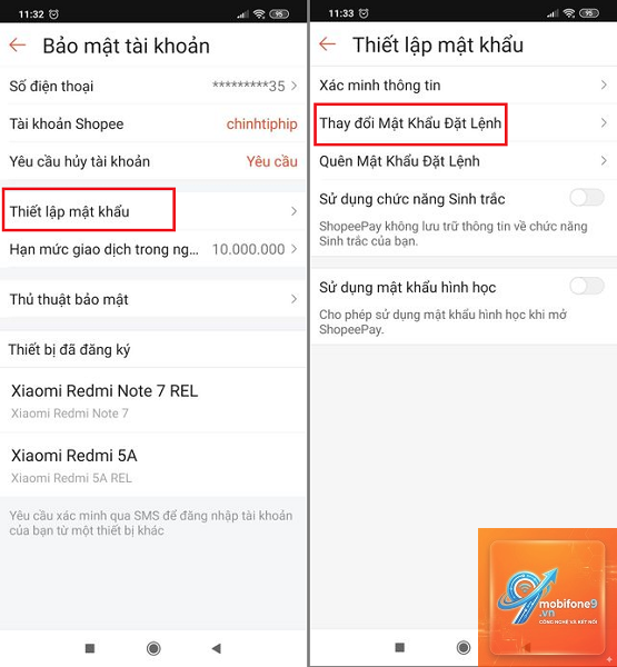 cách đổi mật khẩu shopee trên iphone - Hình 4