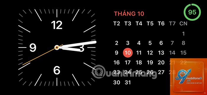cách đổi màu đồng hồ standby mode - Hình 1