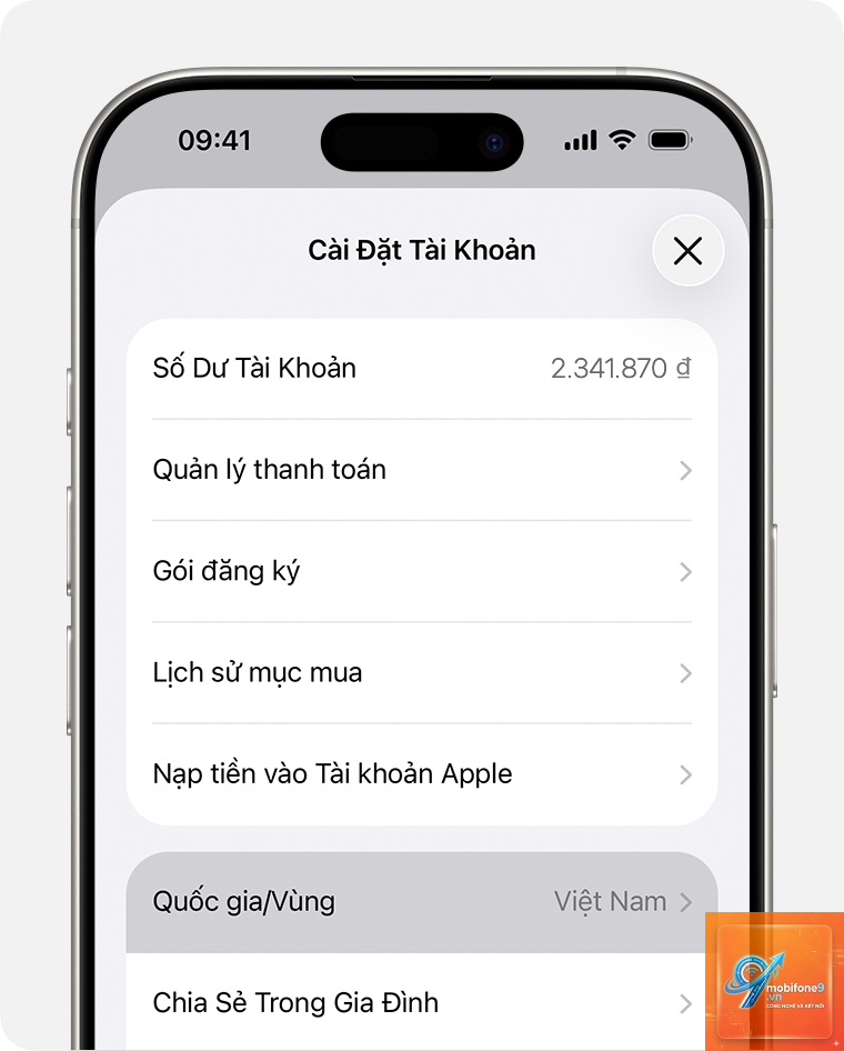 cách đổi quốc gia apple id - Hình 3