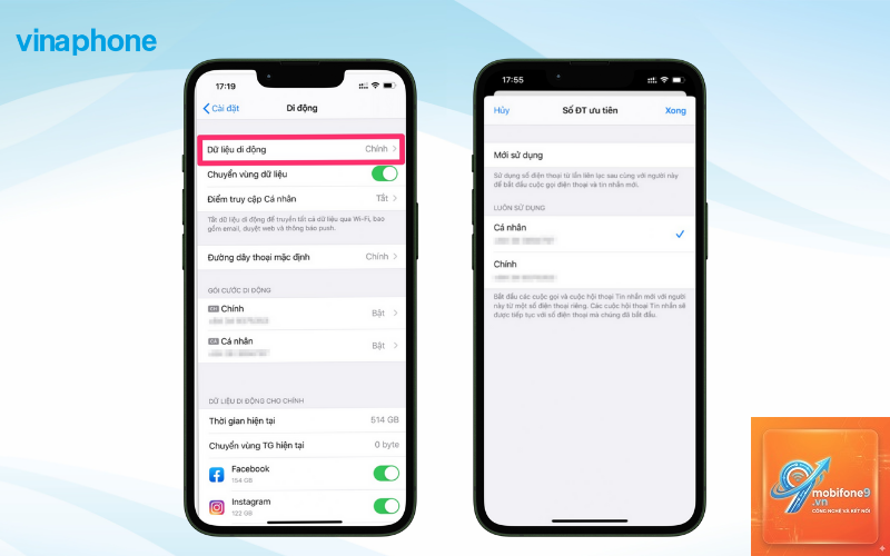 cách đổi sim mặc định gọi điện iphone - Hình 2
