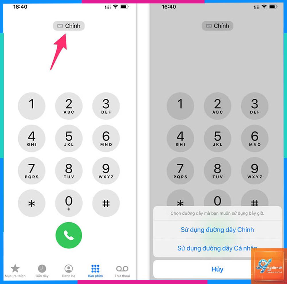 cách đổi sim mặc định trên iphone - Hình 4