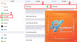 cách đổi số điện thoại imessage iphone