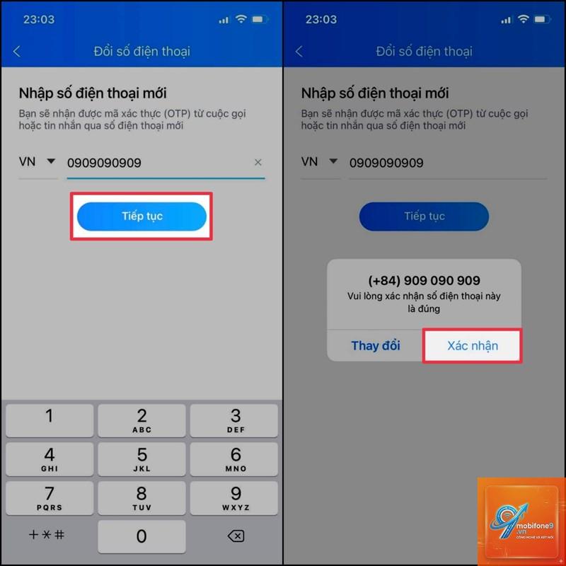 cách đổi số điện thoại zalo trên iphone - Hình 3