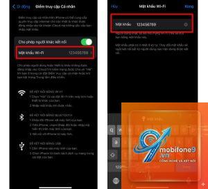 cách đổi tên điểm phát sóng iphone