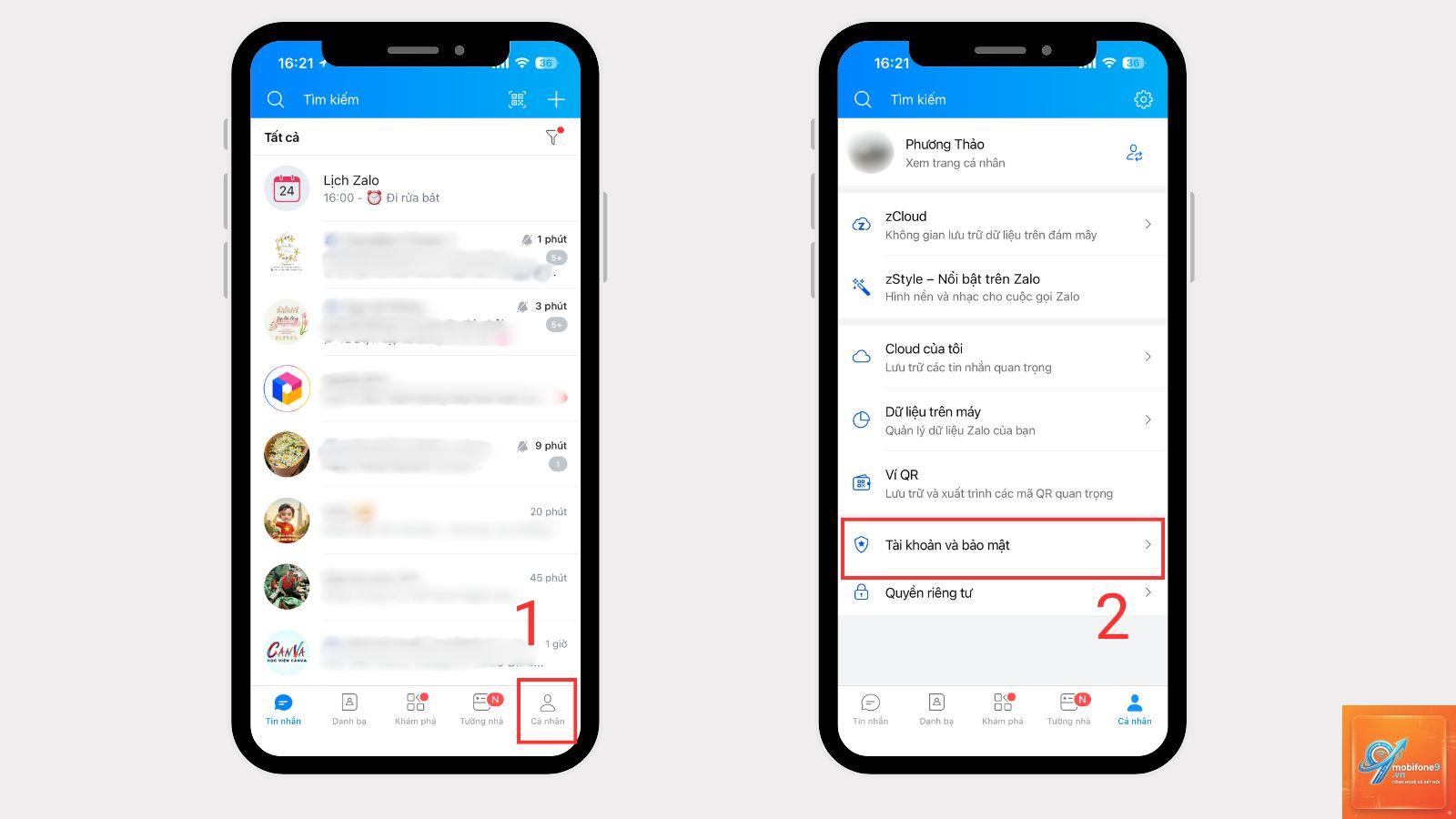 cách đổi tên zalo trên iphone - Hình 2