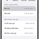 cách đổi thao tác nhấn airpods pro