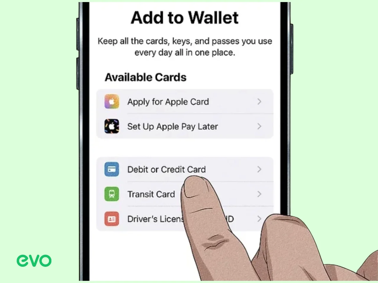 cách đổi thẻ mặc định apple wallet - Hình 3