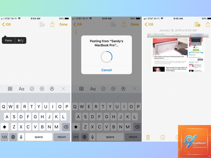 cách đồng bộ clipboard iphone và mac - Hình 1