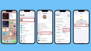 cách đồng bộ ghi chú iphone và ipad