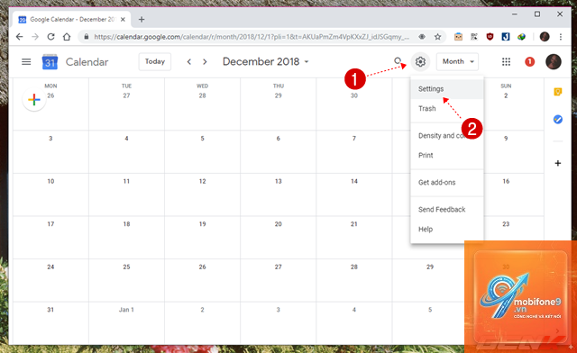 cách đồng bộ lịch với gmail - Hình 5