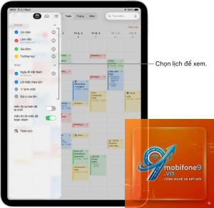cách đồng bộ lịch với ipad