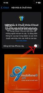cách đồng bộ mật khẩu với icloud