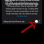 cách đồng bộ mật khẩu với icloud