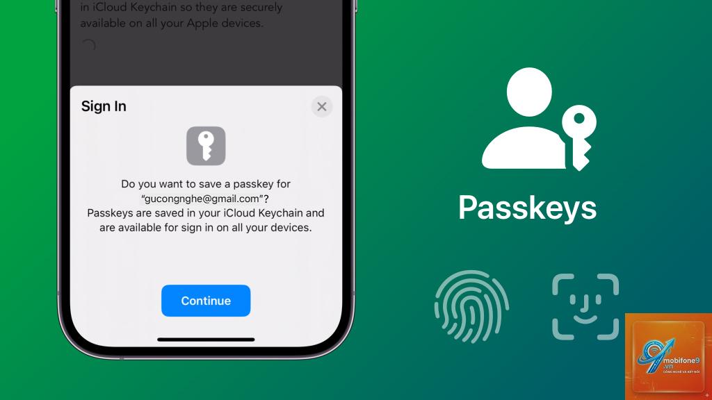 cách đồng bộ passkey qua icloud - Hình 1