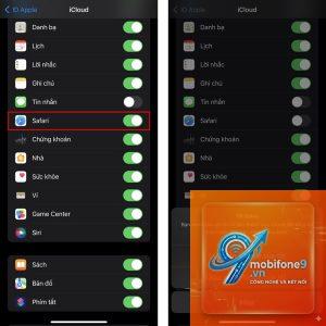 cách đồng bộ safari iphone và ipad